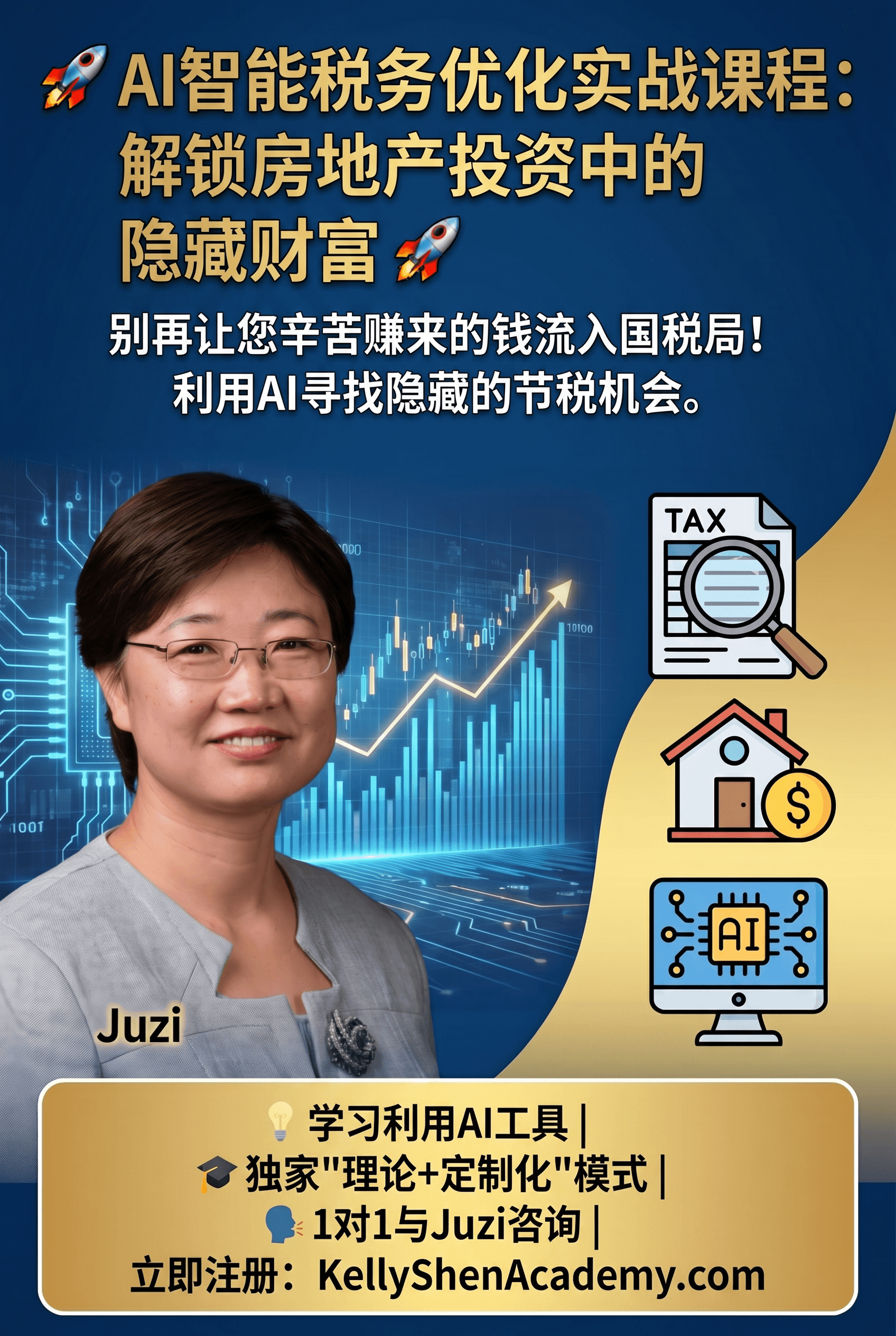 AI智能税务优化实战课：解锁房产投资隐藏财富